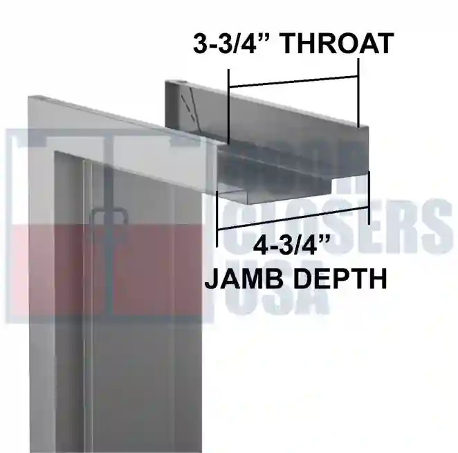 434 Jamb Depth