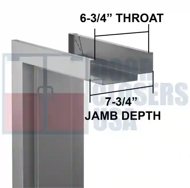 734 Jamb Depth