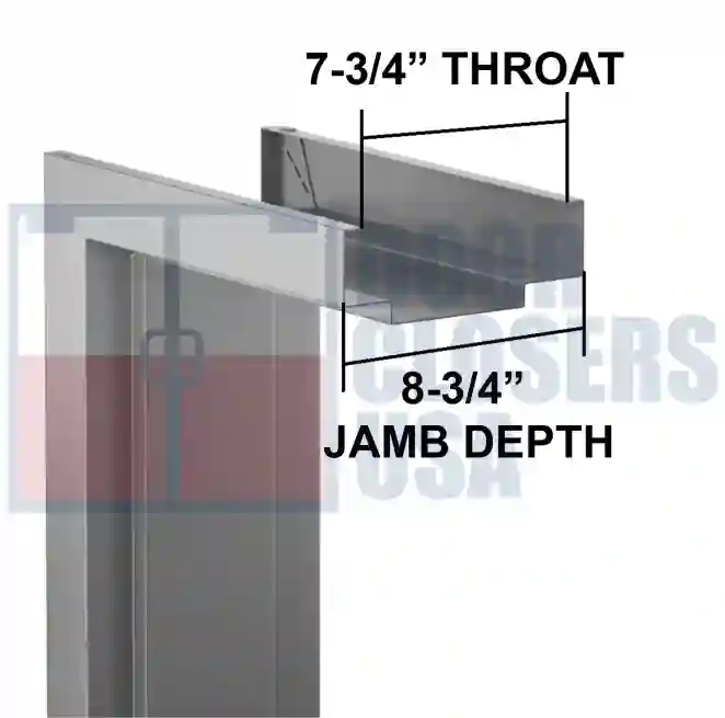 834 Jamb Depth