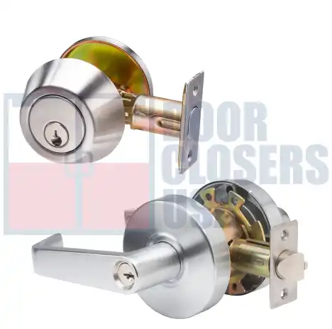 Lever w/ Deadbolt