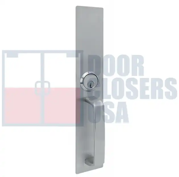 Each Door With Nighlatch Pull and Cylinder