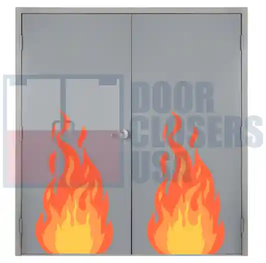 Double+Fire+Rated+Steel+Doors
